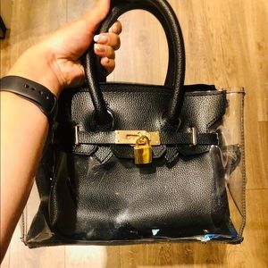 Chic black Medium Tote Bag